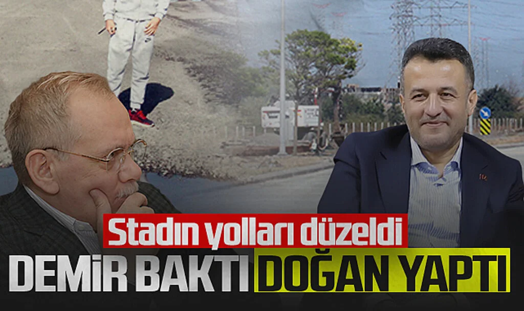 Samsun 19 Mayıs Stadyumu'nun Yolları Yenilendi! Mustafa Demir Baktı, Halit Doğan Yaptı