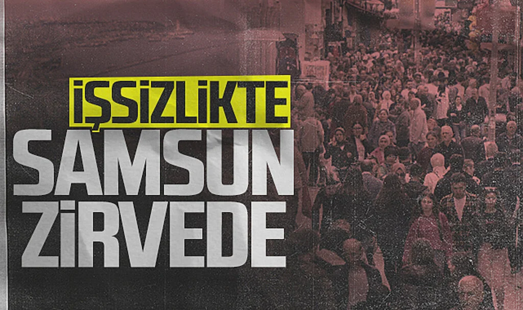 Samsun Alarm Veriyor! İşsizlikte Zirvede Yer Aldı...