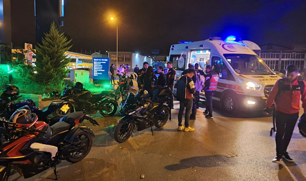 Samsun Bafra'da Motosiklet Kazası: Sürücü Yaralandı