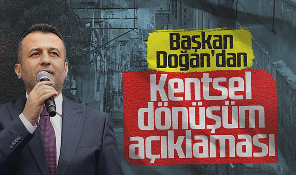 Samsun Büyükşehir Belediye Başkanı Halit Doğan'dan Kentsel Dönüşüm Açıklaması