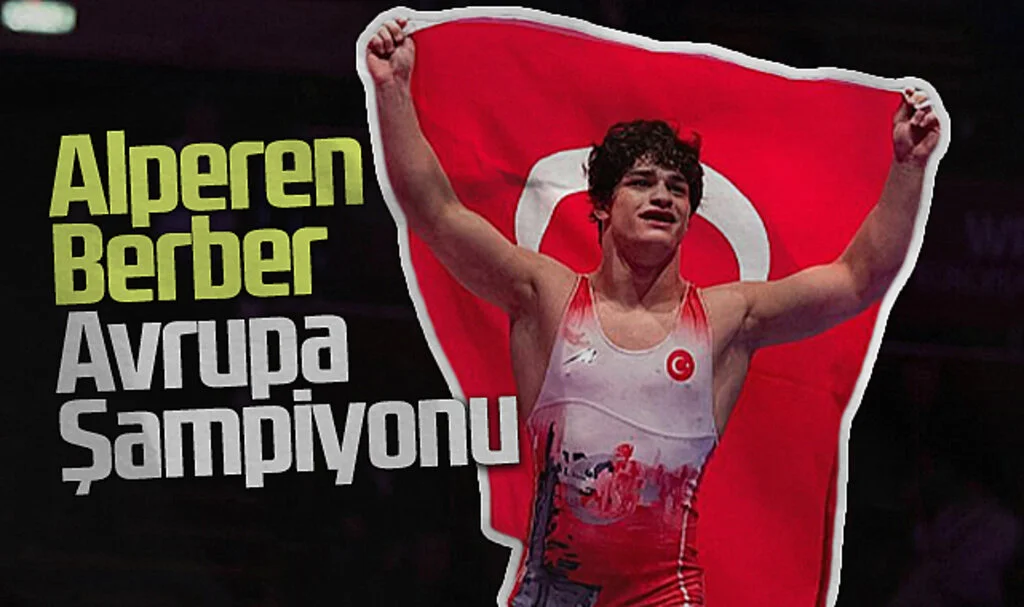 Samsun Büyükşehir Belediye Spor Kulübü sporcusu Alperen Berber Avrupa şampiyonu