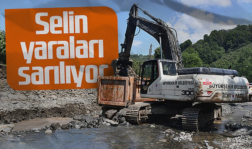 Samsun Büyükşehir Belediyesi, Selin Yaralarını Sarıyor