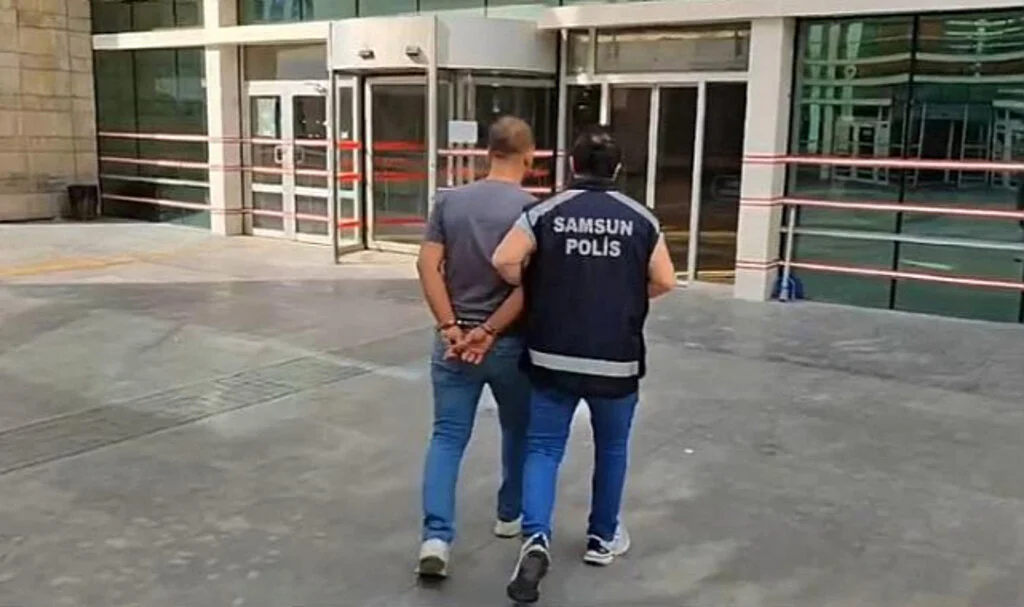 Samsun'da 12 yıl hapis cezası bulunan şahıs yakalandı