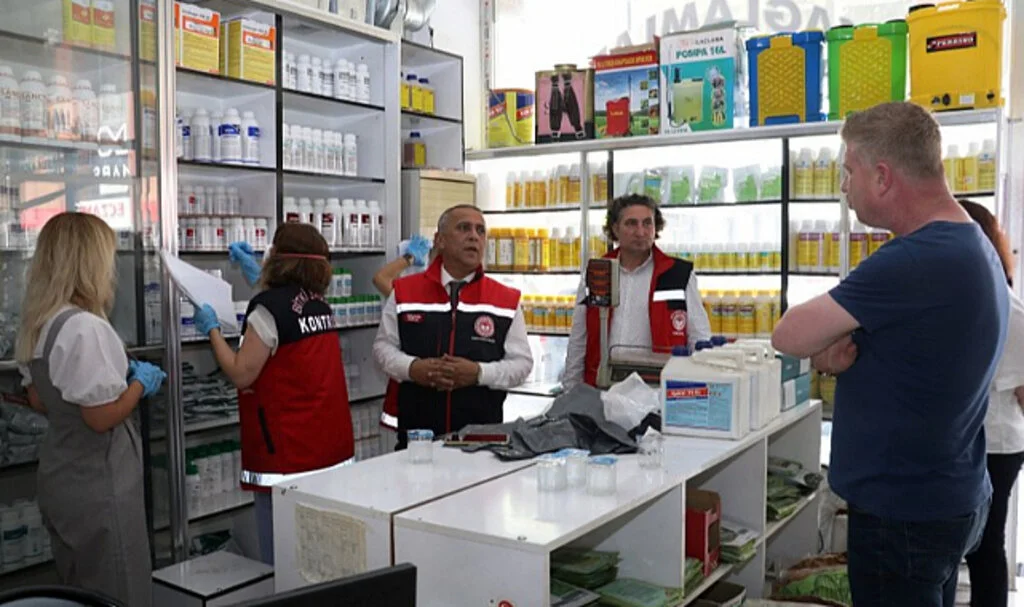 Samsun'da 17 Bitki Koruma Ürünü Bayisine Ceza Kesildi