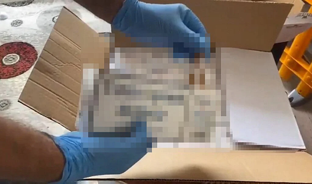 Samsun'da 20 bin 800 adet makaron ele geçirildi