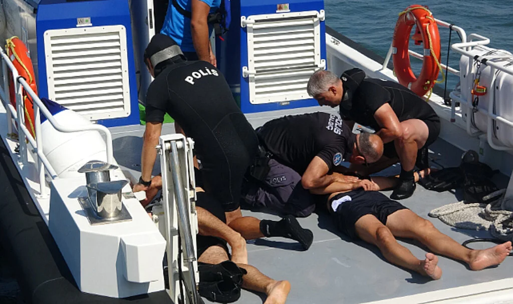 Samsun'da 25 Temmuz Dünya Boğulmayı Önleme Günü'ne Özel Tatbikat