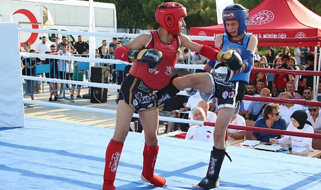 Samsun'da Açık Hava Muay Thai Heyecanı