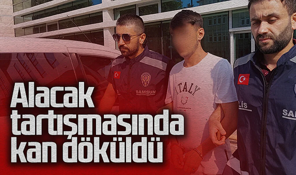 Samsun'da Alacak Tartışmasında Akrabasını Bıçakladı