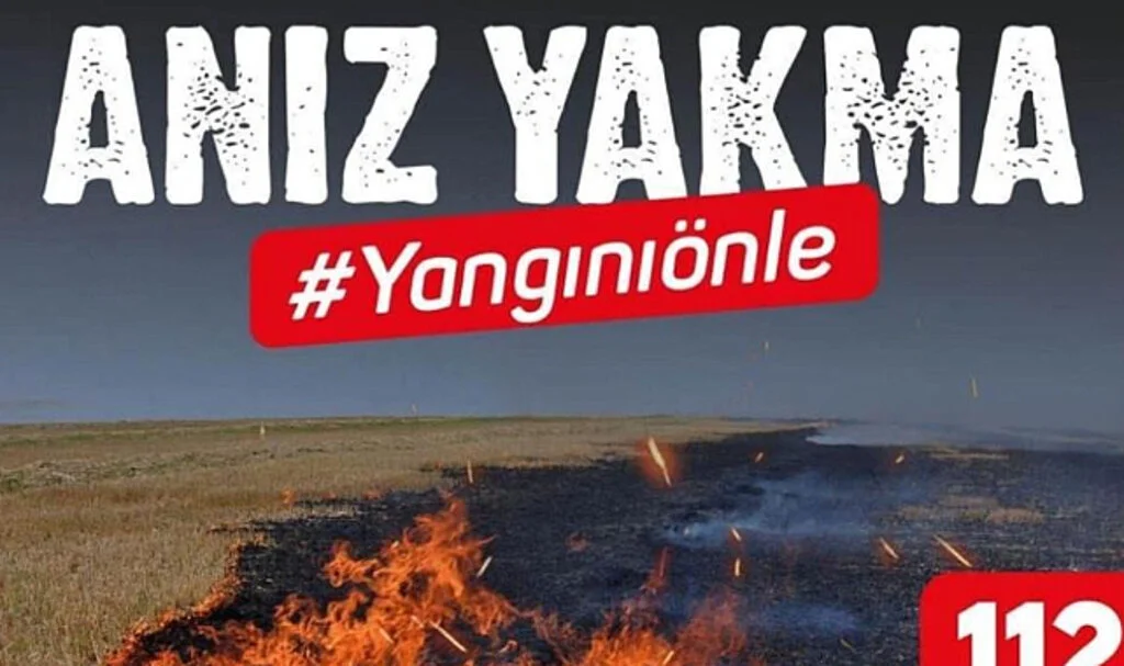 Samsun'da Çiftçilere Uyarı: Anız Yakana Cezai İşlem Geliyor! 