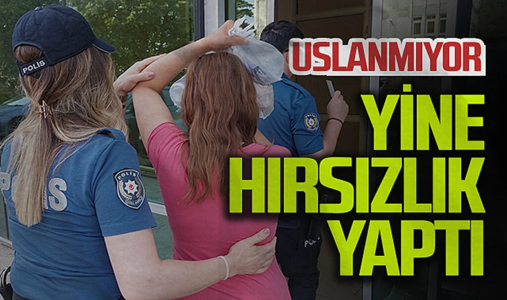 Samsun'da Çok Sayıda Hırsızlık Kaydı Olan Kadın Gözaltına Alındı!