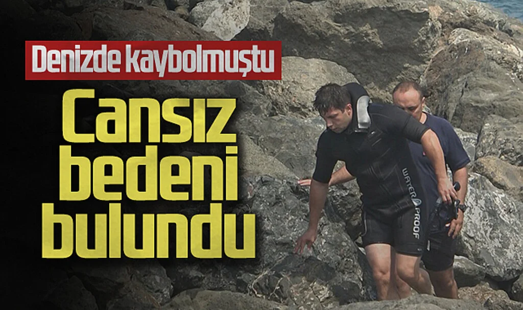 Samsun'da Denizde Kaybolan Adamın Cansız Bedeni Bulundu