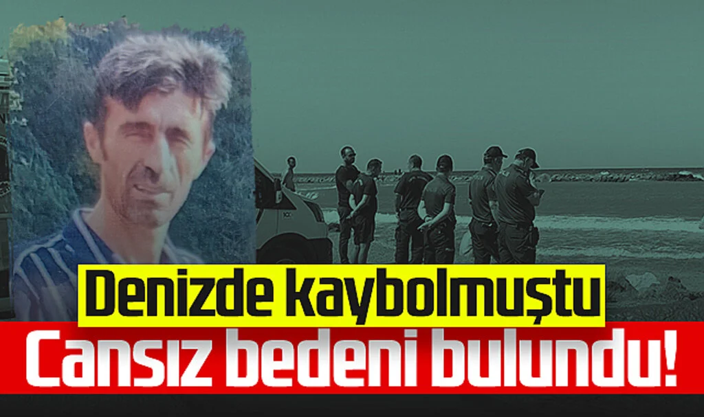Samsun'da Denizde Kaybolan Babanın Cansız Bedeni Bulundu
