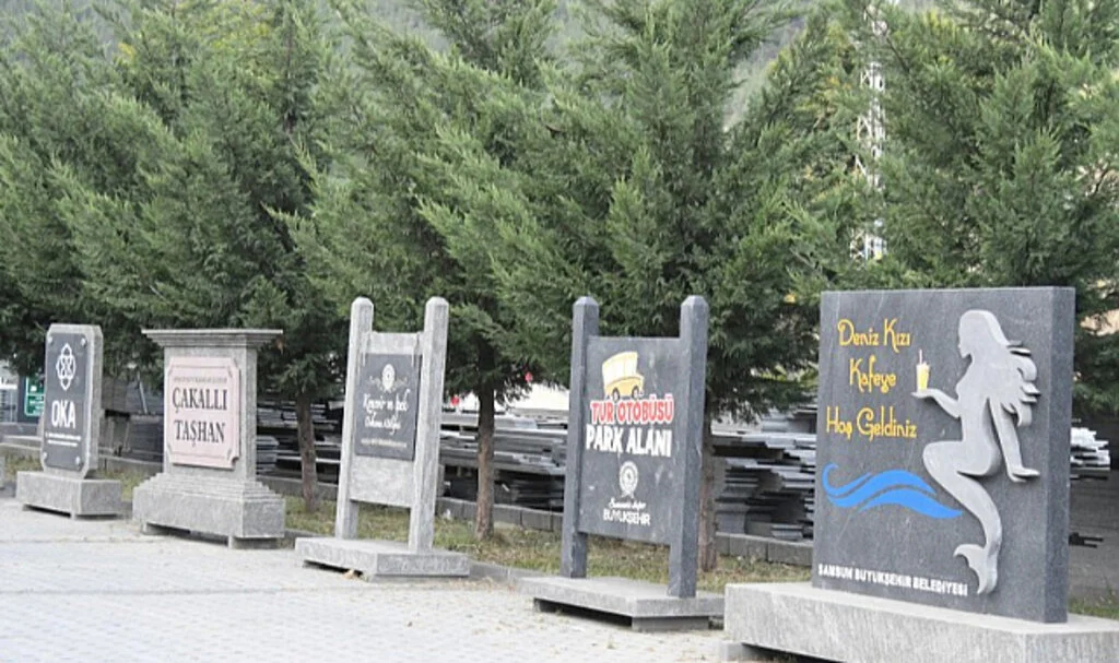 Samsun'da Doğal Taşlar Sanat Eserine Dönüşüyor