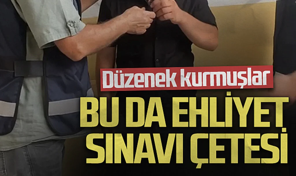 Samsun'da Ehliyet Sınavında Kopya Çeken 3 Kişi Yakalandı