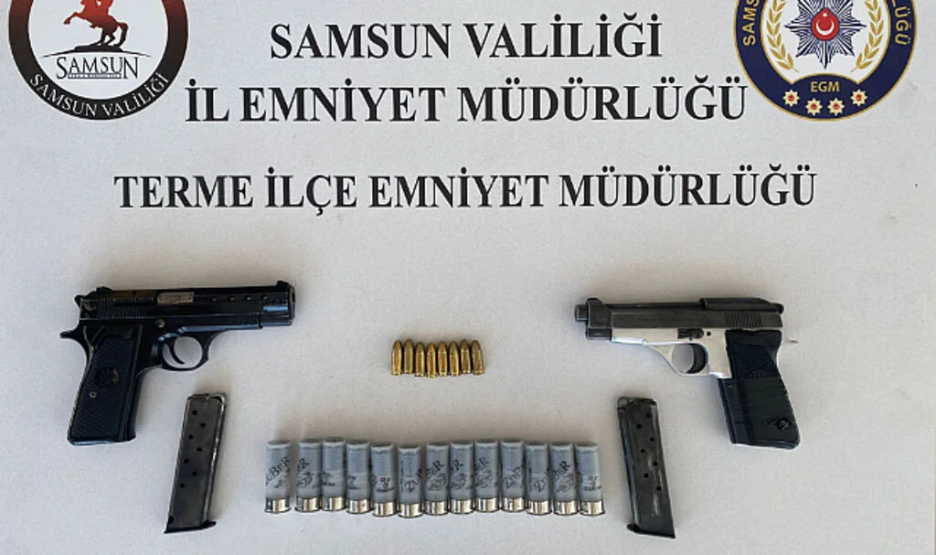 Samsun'da Firari Hükümlü Yakalandı: Üzerinde Tabanca Bulundu