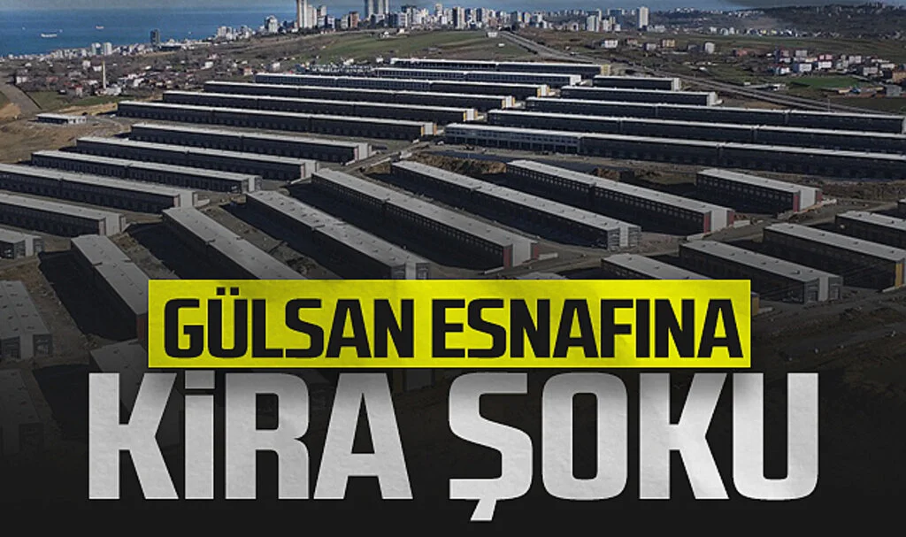 Samsun'da Gülsan Esnafına Kira Şoku
