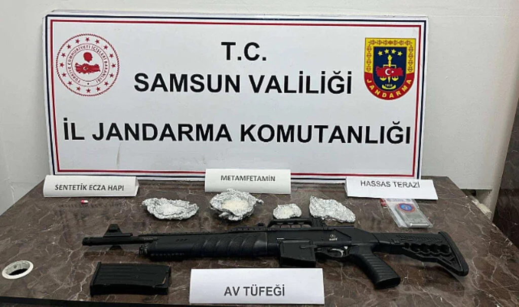 Samsun'da Jandarma Uyuşturucu Operasyonu Gerçekleştirdi