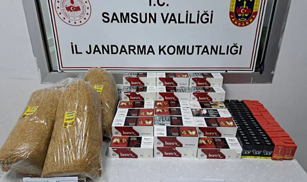 Samsun'da kaçakçılık operasyonunda 1 zanlı yakalandı