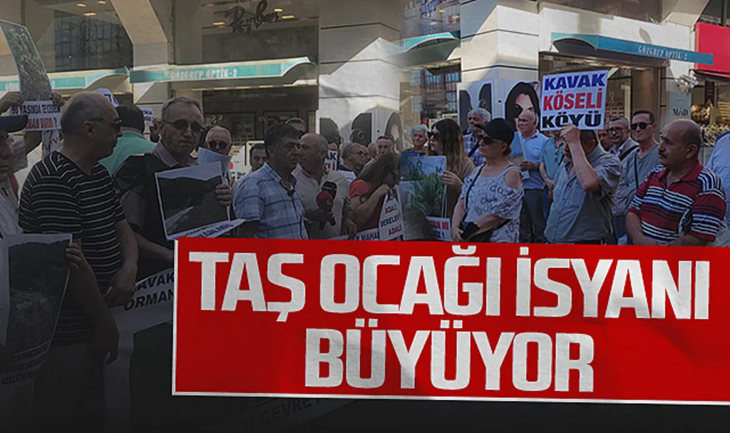 Samsun'da Köseli Köyü'ne Kurulacak Taş Ocağına Tepkiler Çığ Gibi Büyüyor