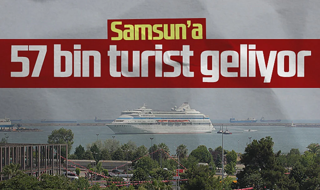 Samsun’da kruvaziyer turizmi: 44 sefer ile 57 bin turist daha gelecek