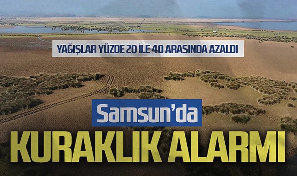 Samsun'da Kuraklık Endişesi Artıyor: Yağışlar Yüzde 20 ila 40 Arasında Azaldı