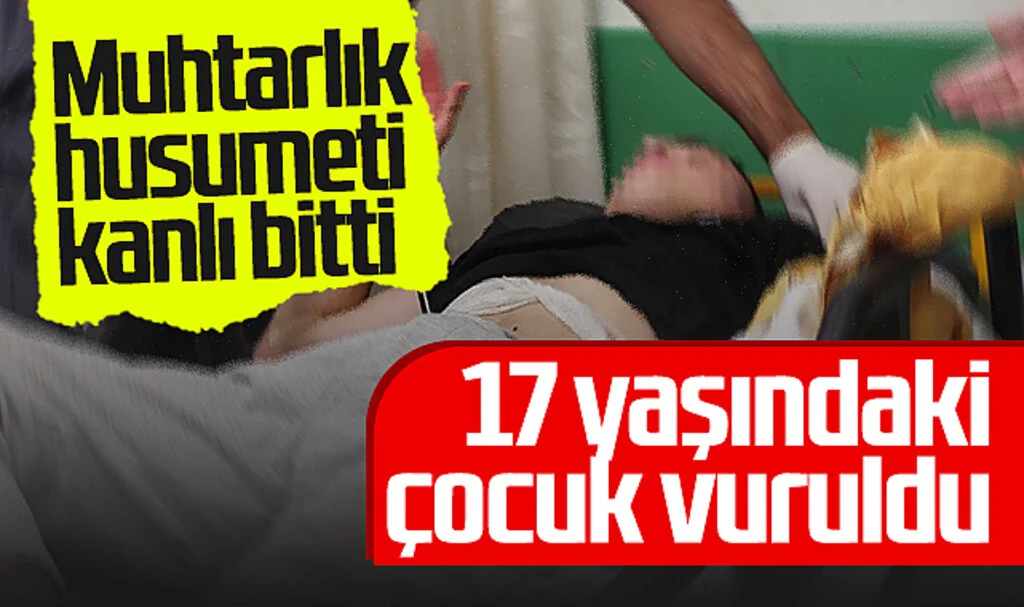 Samsun'da Muhtarlık Husumeti Kanlı Bitti! 17 Yaşındaki Çocuk Vuruldu