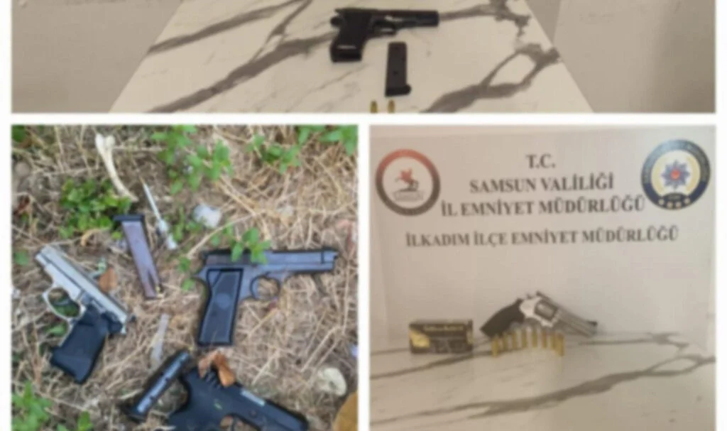 Samsun’da Ruhsatsız Tabanca Operasyonu