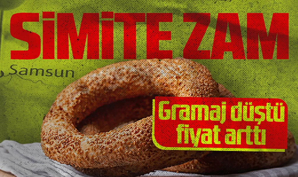 Samsun'da Simite Zam Geldi! Gramaj Düştü, Fiyat Arttı...