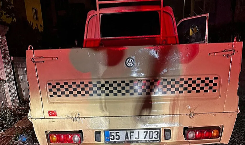 Samsun'da Tartıştığı Kişinin Aracını Kundaklayan Şüpheli Yakalandı