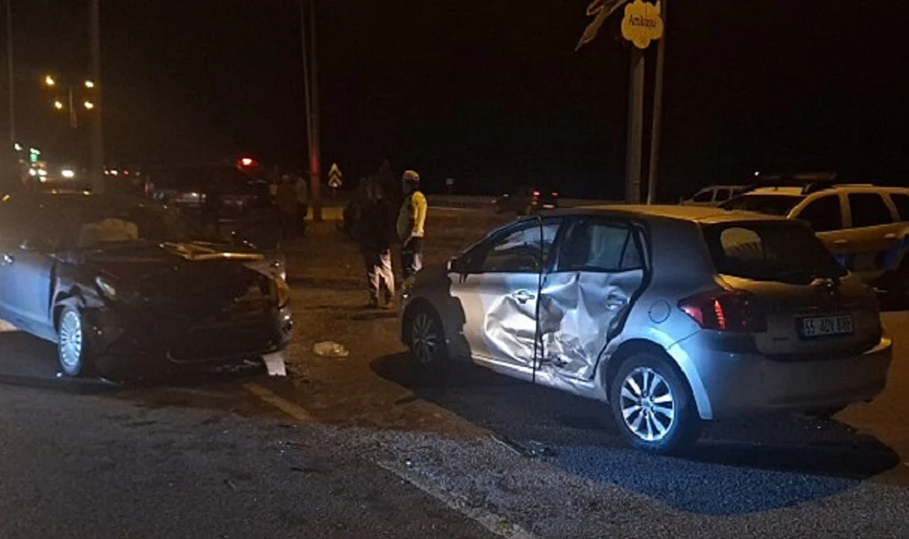 Samsun'da Trafik Kazasında 6 Kişi Yaralandı