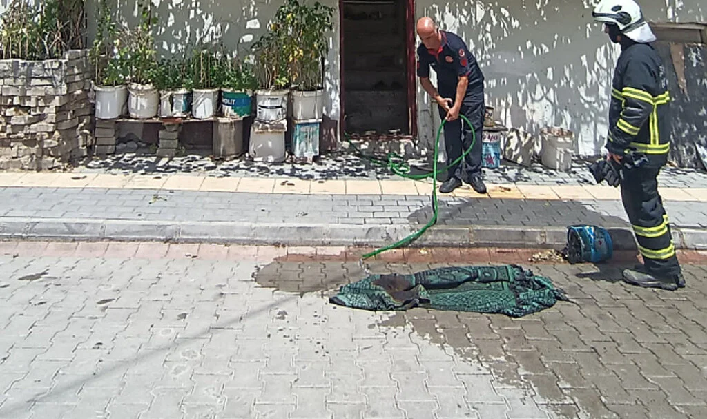 Samsun’da Tüp Patlaması Paniği