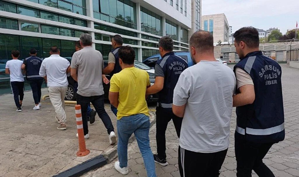Samsun'da Yasa Dışı Bahisten 5 Kişi Adliyeye Sevk Edildi