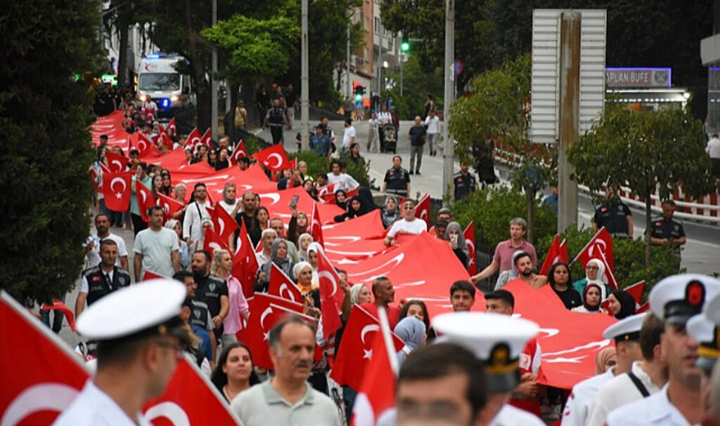 Samsun Demokrasi Nöbeti tuttu: 'Bu vücudu feda etmeye hazırım'