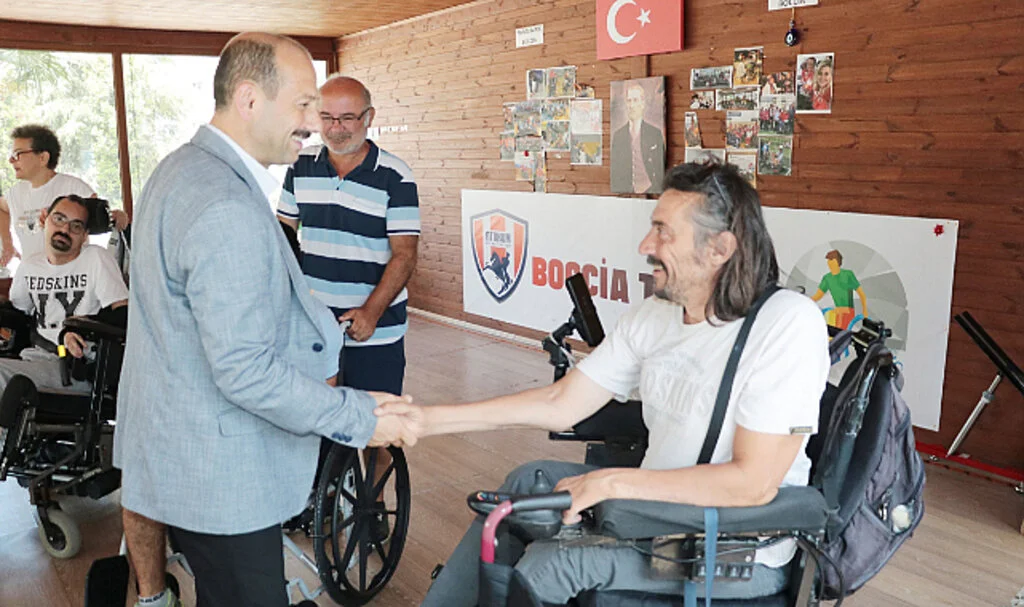 Samsun Gençlik ve Spor İl Müdürü Feyzullah Dereci'den Boccia Sporcularına Tam Destek