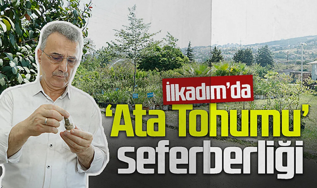 Samsun İlkadım’da ‘Ata Tohumu’ seferberliği