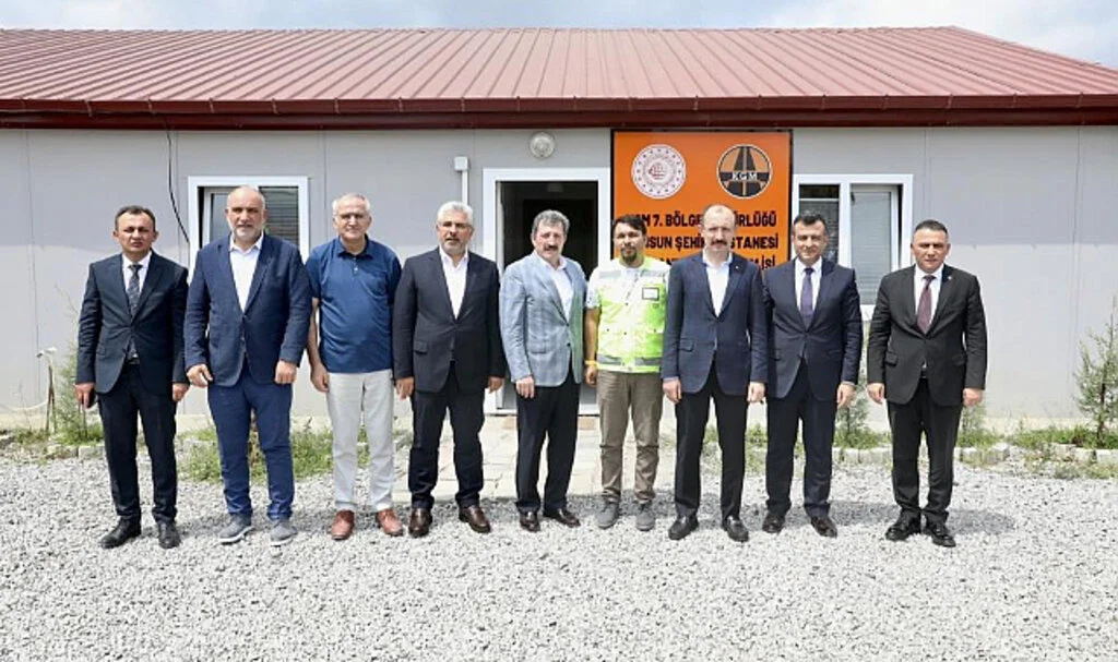 Samsun Şehir Hastanesi Tramvay Hattı Güzergah Çalışmaları Devam Ediyor