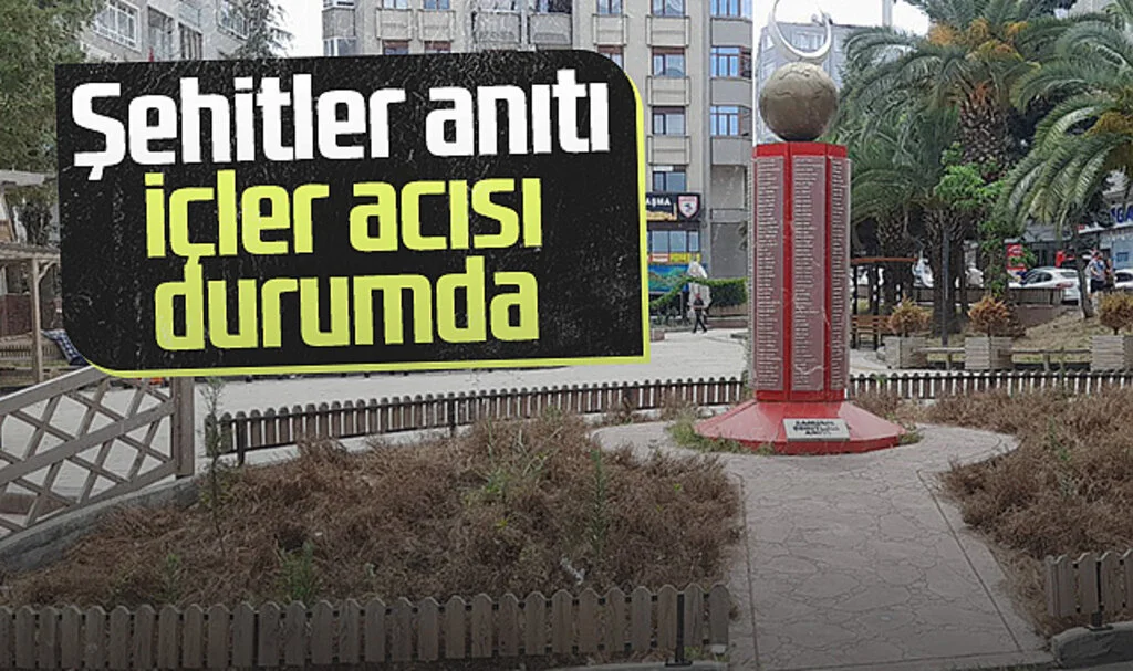 Samsun Şehitleri Anıtı İçler Acısı Durumda