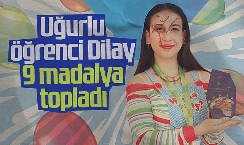 Samsun Uğur Okulları Öğrencisi Dilay Tezel 9 Madalya Topladı