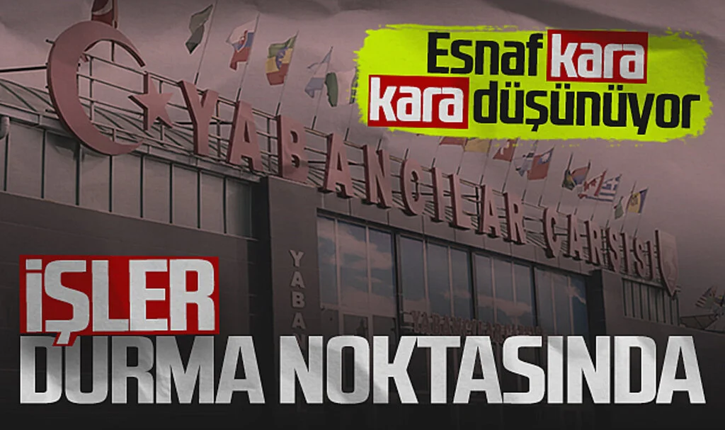 Samsun Yabancılar Çarşısı'nda İşler Durma Noktasında 