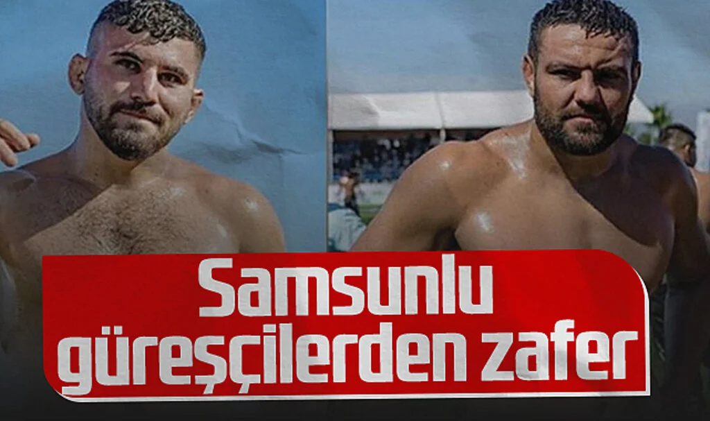 Samsunlu Güreşçilerden Zafer