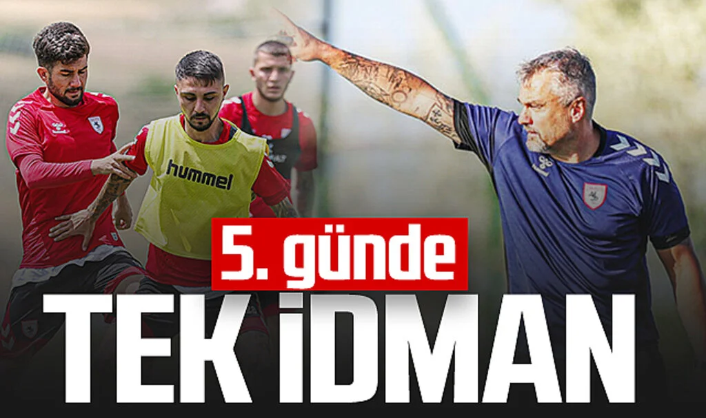 Samsunspor 5. Günü Tek İdmanla Geçirdi