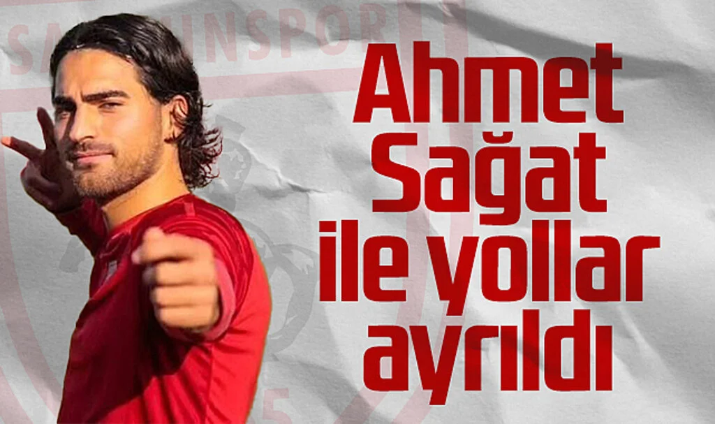 Samsunspor, Ahmet Sağat ile Yollarını Ayırdı