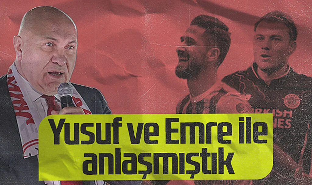 Samsunspor Başkanı Yüksel Yıldırım: "Yusuf Erdoğan ve Emre Akbaba ile Anlaşmıştık"