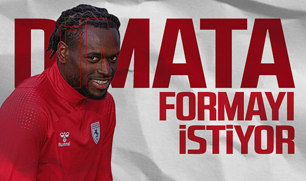 Samsunspor'da Dimata Formayı İstiyor