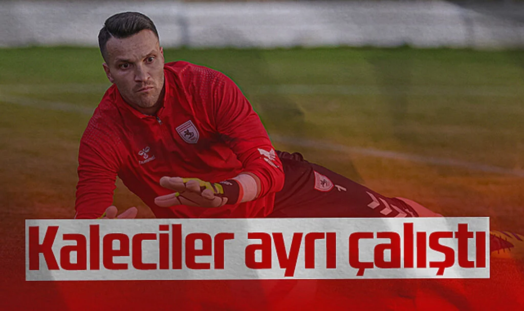 Samsunspor'da Kaleciler Ayrı Çalıştı