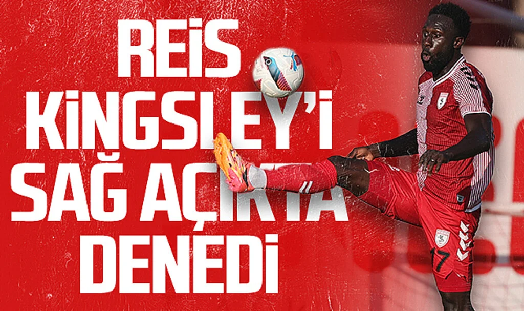 Samsunspor'da Reis, Schindler'i Sağ Açıkta Denedi!