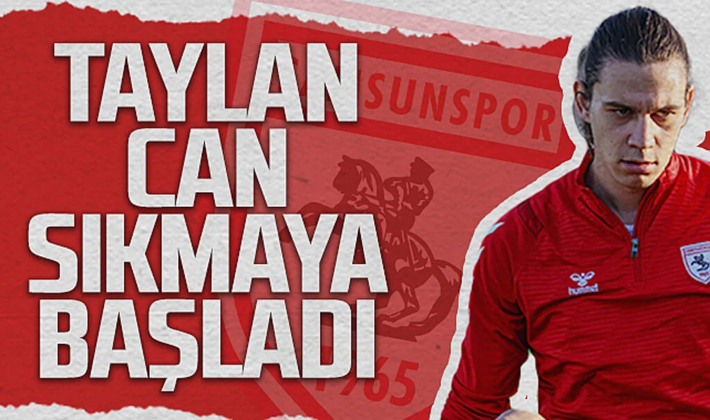 Samsunspor'da Taylan Antalyalı Can Sıkmaya Başladı
