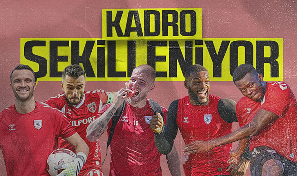 Samsunspor'da Thomas Reis'in İlk 11'i Şekilleniyor