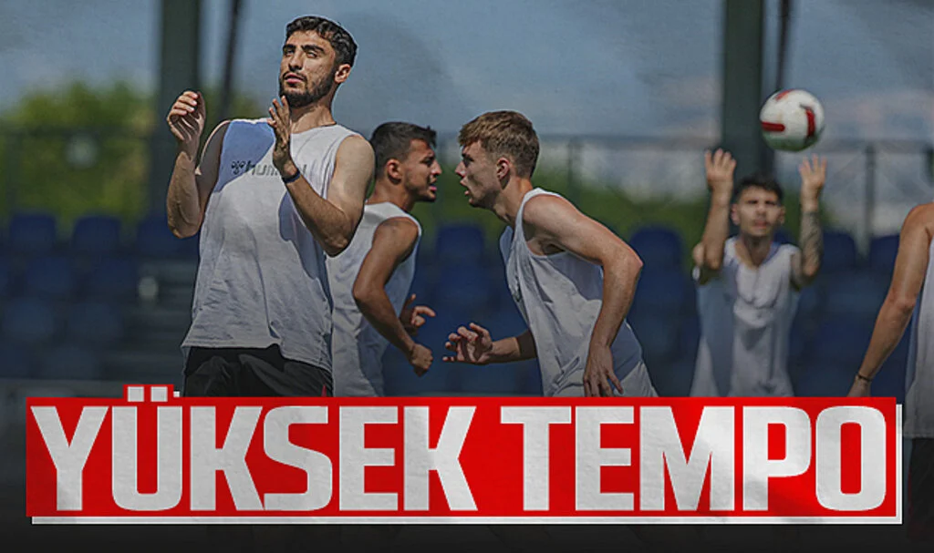 Samsunspor'da Yüksek Tempo