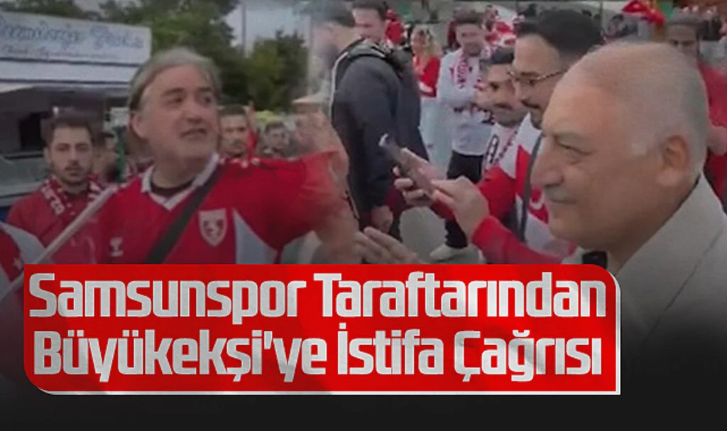 Samsunspor Taraftarından Mehmet Büyükekşi'ye İstifa Çağrısı